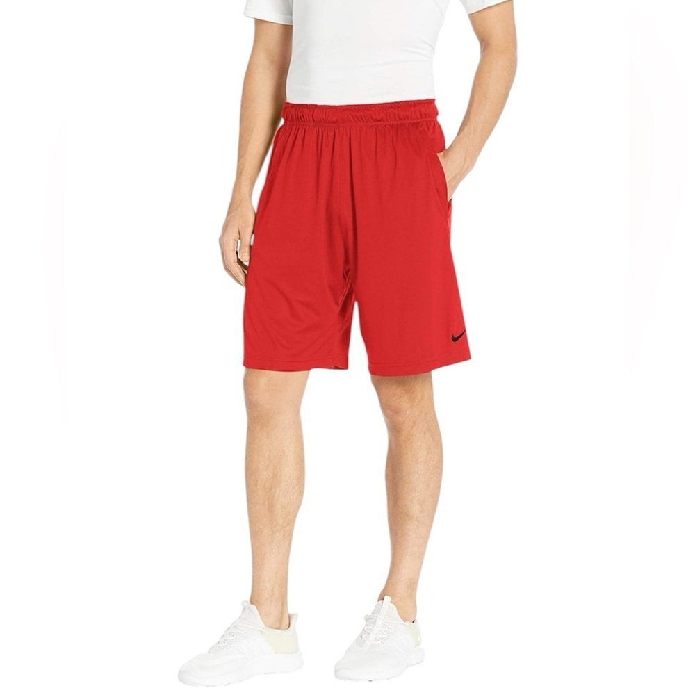 Nike Dri-Fit Size Medium Red Athletic Shorts